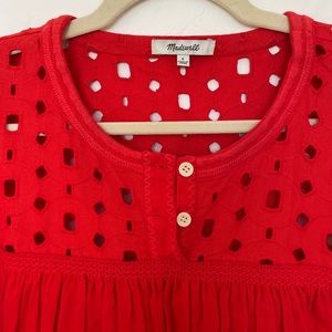 Madewell - Embroidered Dress